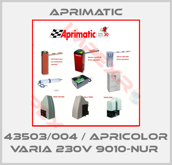 Aprimatic-43503/004 / APRICOLOR VARIA 230V 9010-NUR 
