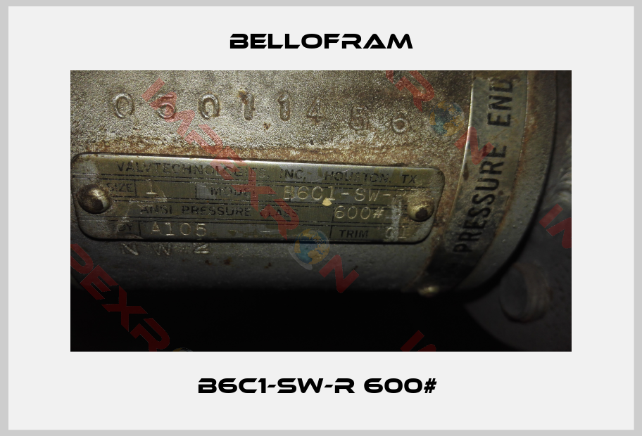 Bellofram-B6C1-SW-R 600# 