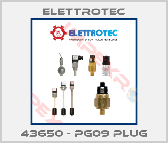 Elettrotec-43650 - PG09 PLUG