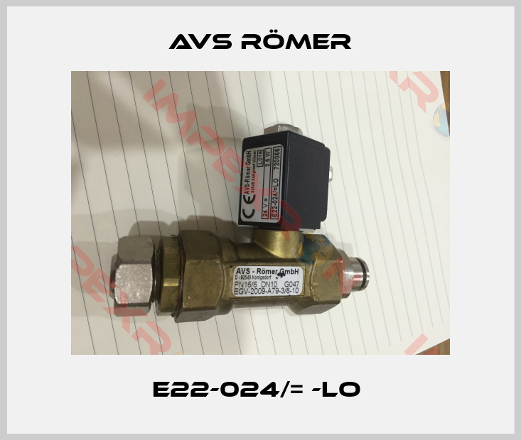 Avs Römer-E22-024/= -LO 