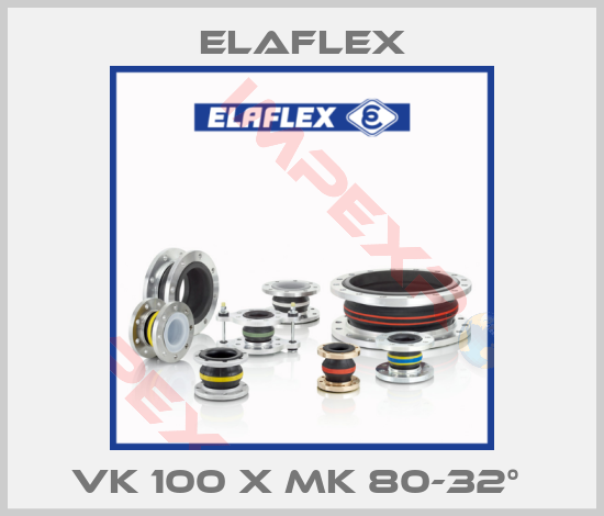 Elaflex-VK 100 x MK 80-32° 