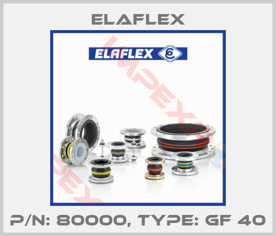Elaflex-p/n: 80000, type: GF 40
