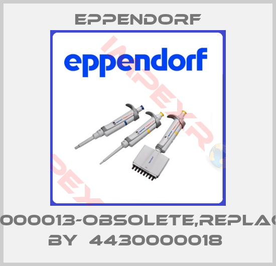 Eppendorf-4421000013-obsolete,replacced by  4430000018 