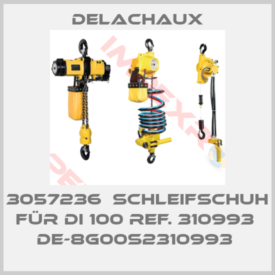 Delachaux-3057236  Schleifschuh für DI 100 REF. 310993  DE-8G00S2310993 