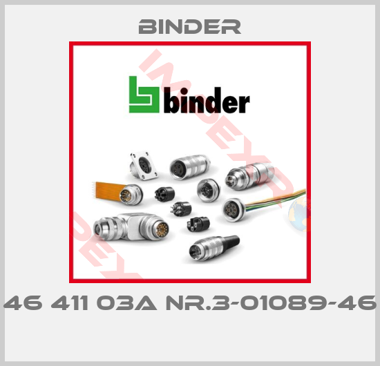 Binder-46 411 03A NR.3-01089-46 