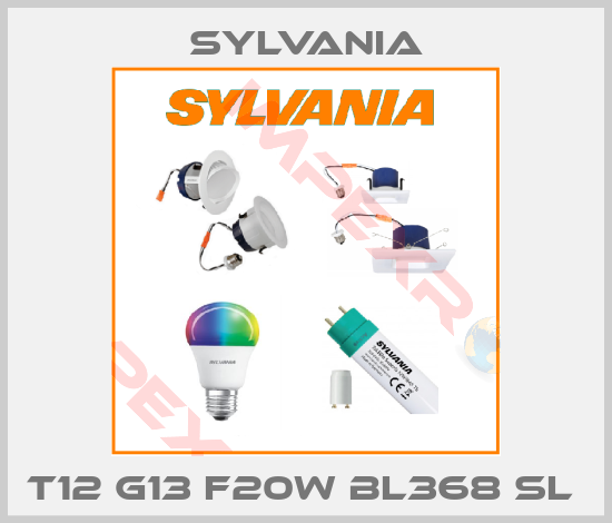 Sylvania-T12 G13 F20W BL368 SL 