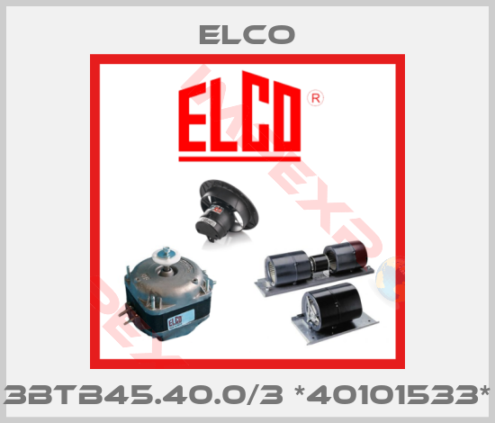 Elco-3BTB45.40.0/3 *40101533*