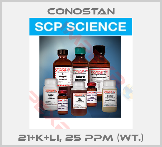 Conostan-21+K+Li, 25 ppm (Wt.)