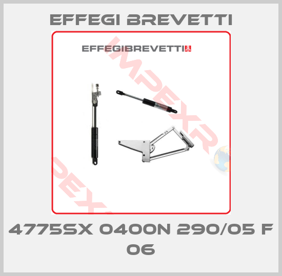 Effegi Brevetti-4775SX 0400N 290/05 F 06