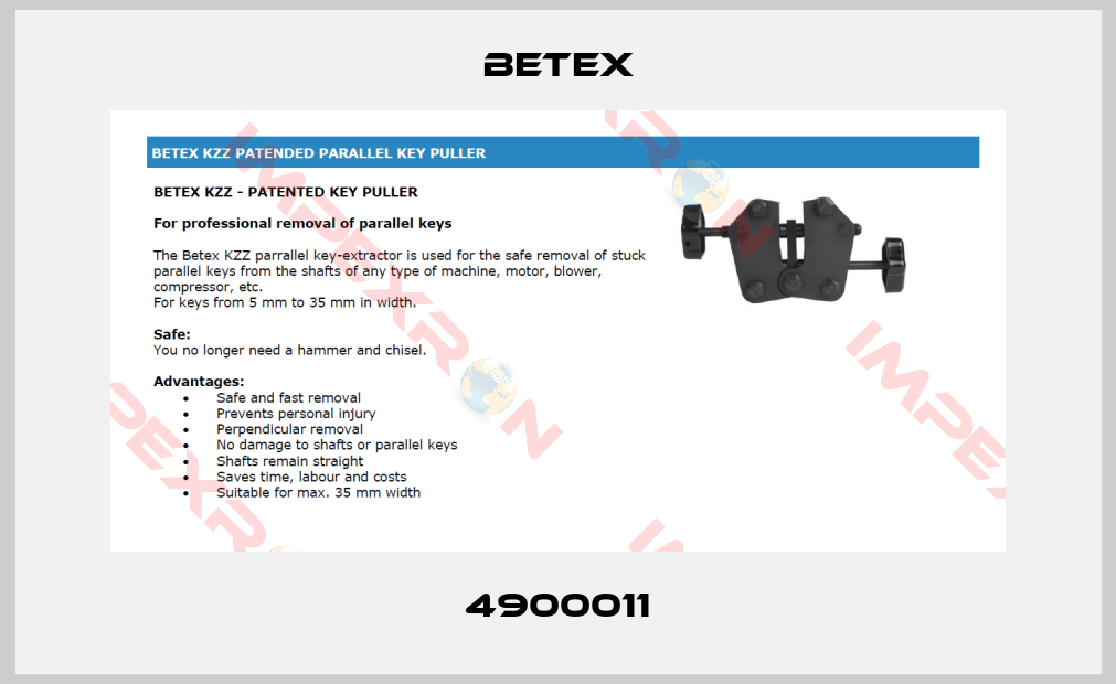 BETEX-4900011