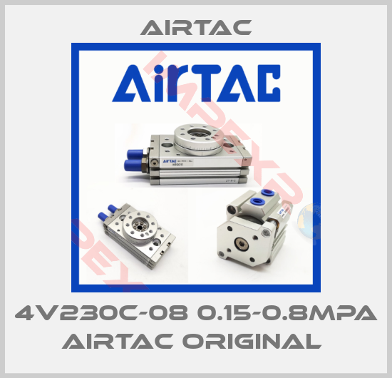 Airtac-4V230C-08 0.15-0.8MPA AIRTAC ORIGINAL 