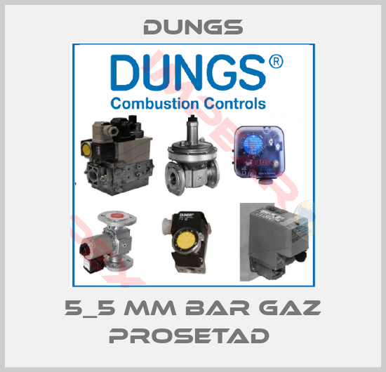 Dungs-5_5 MM BAR GAZ PROSETAD 