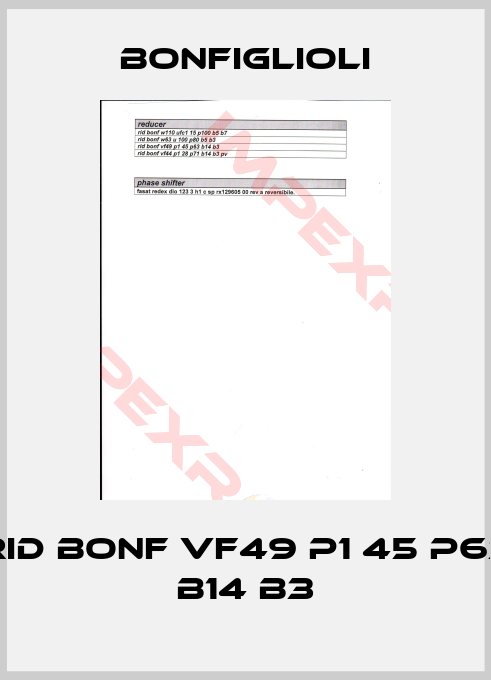 Bonfiglioli-rid bonf vf49 p1 45 p63 b14 b3