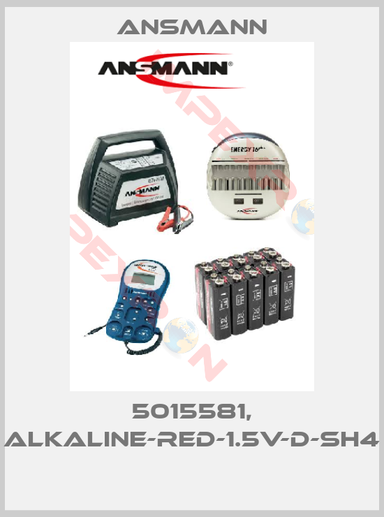 Ansmann-5015581, ALKALINE-RED-1.5V-D-SH4 