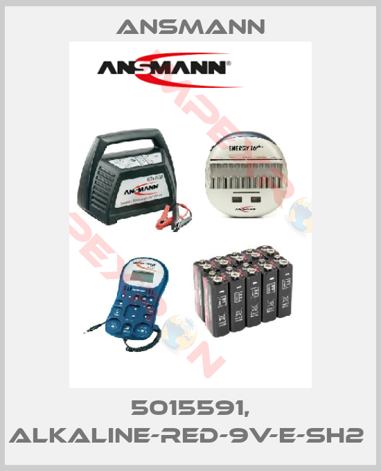 Ansmann-5015591, ALKALINE-RED-9V-E-SH2 