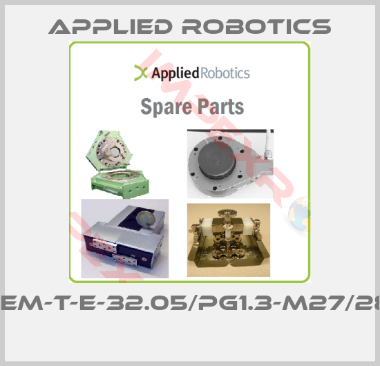 Applied Robotics-S-EM-T-E-32.05/PG1.3-M27/28J 