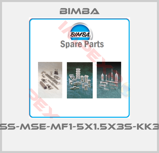 Bimba-SS-MSE-MF1-5x1.5x3S-KK3   