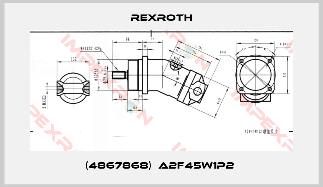 Rexroth-(4867868)  A2F45W1P2 