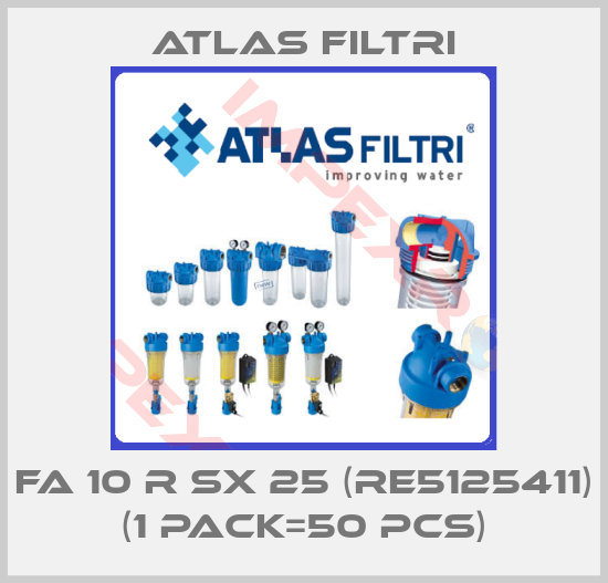Atlas Filtri-FA 10 R SX 25 (RE5125411) (1 pack=50 pcs)