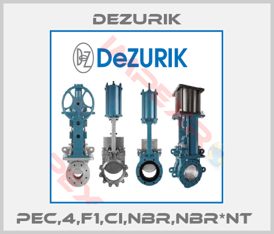 DeZurik-PEC,4,F1,CI,NBR,NBR*NT 