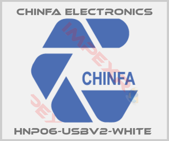 Chinfa Electronics-HNP06-USBV2-WHITE 