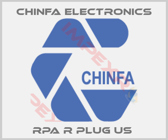 Chinfa Electronics-RPA R Plug US 