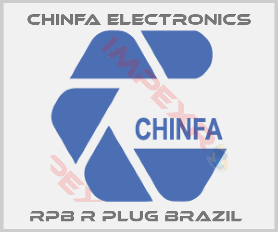 Chinfa Electronics-RPB R Plug Brazil 