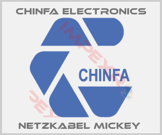 Chinfa Electronics-Netzkabel Mickey 