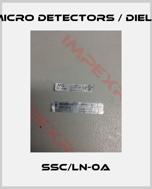 Micro Detectors / Diell-SSC/LN-0A