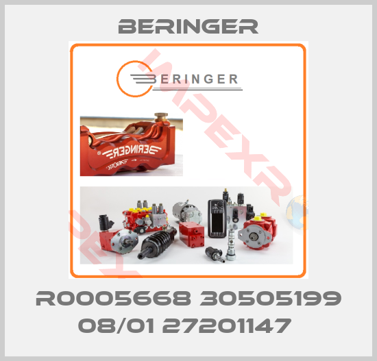 Beringer-R0005668 30505199 08/01 27201147 