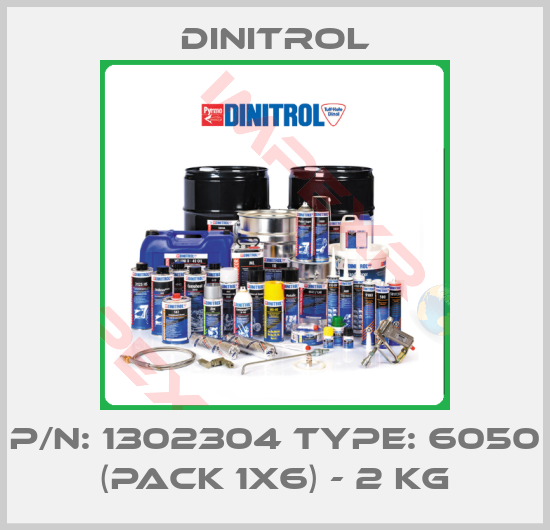 Dinitrol-P/N: 1302304 Type: 6050 (pack 1x6) - 2 kg