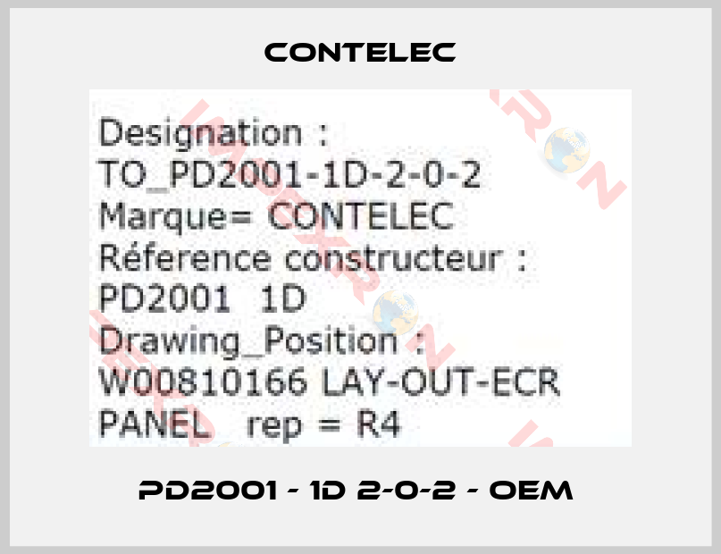 Contelec-PD2001 - 1D 2-0-2 - OEM 