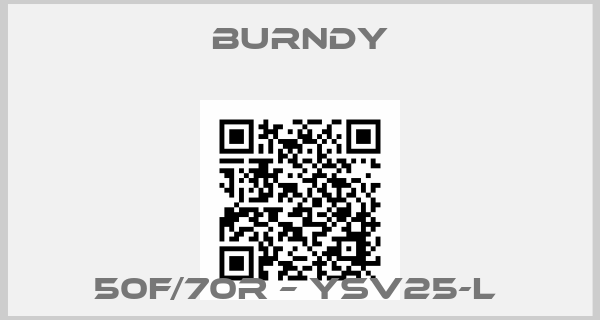 Burndy-50F/70R – YSV25-L 