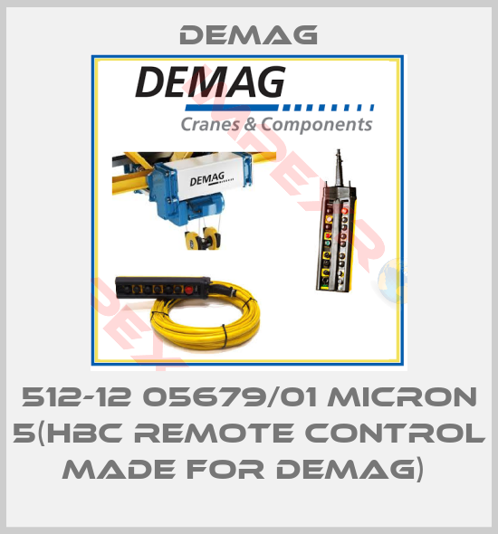 Demag-512-12 05679/01 MICRON 5(HBC REMOTE CONTROL MADE FOR DEMAG) 