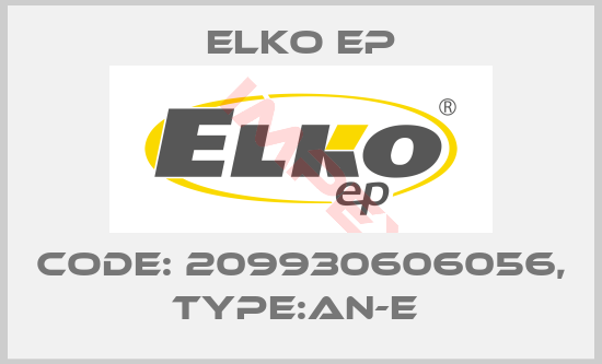 Elko EP-Code: 209930606056, Type:AN-E 