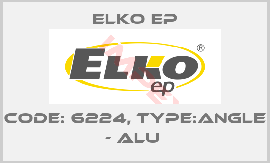 Elko EP-Code: 6224, Type:ANGLE - ALU 