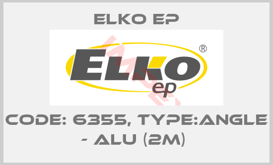 Elko EP-Code: 6355, Type:ANGLE - ALU (2m) 