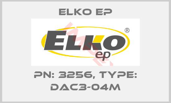 Elko EP-PN: 3256, Type: DAC3-04M