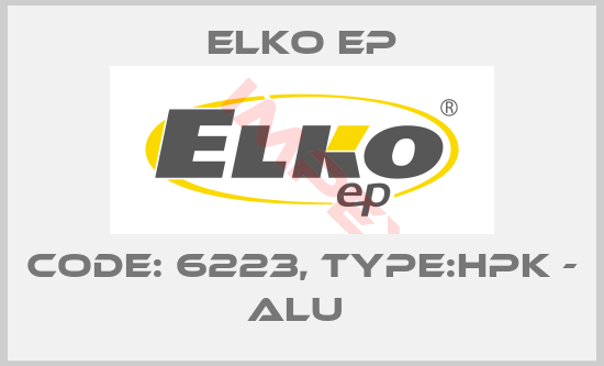 Elko EP-Code: 6223, Type:HPK - ALU 