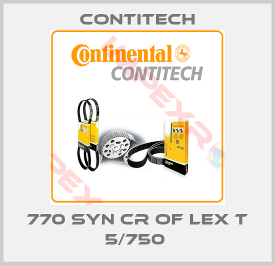 Contitech-770 SYN CR OF LEX T 5/750 
