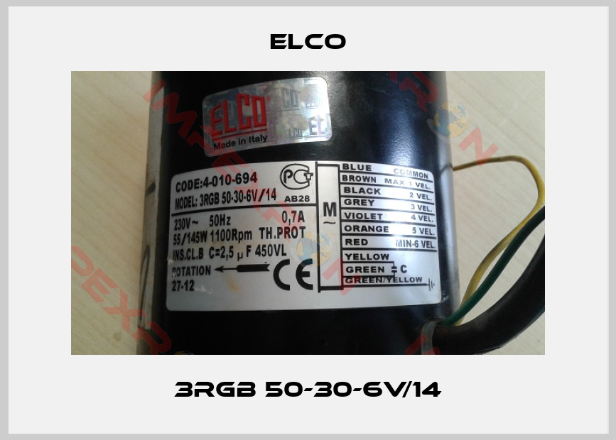 Elco-3RGB 50-30-6V/14