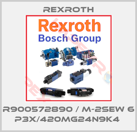 Rexroth-R900572890 / M-2SEW 6 P3X/420MG24N9K4 