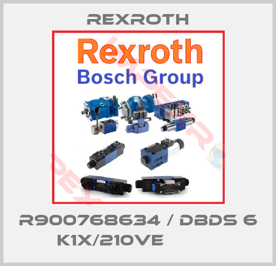 Rexroth-R900768634 / DBDS 6 K1X/210VE          