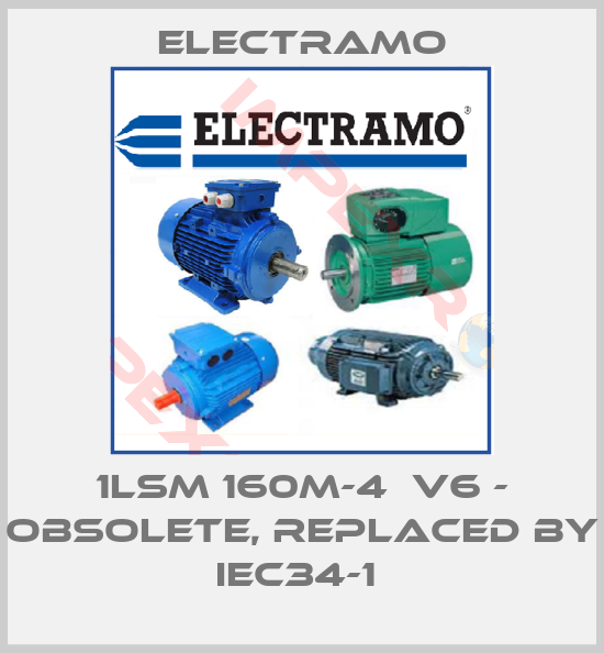 Electramo-1LSM 160M-4  V6 - obsolete, replaced by IEC34-1 