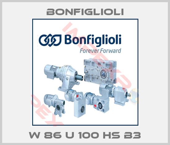 Bonfiglioli-W 86 U 100 HS B3