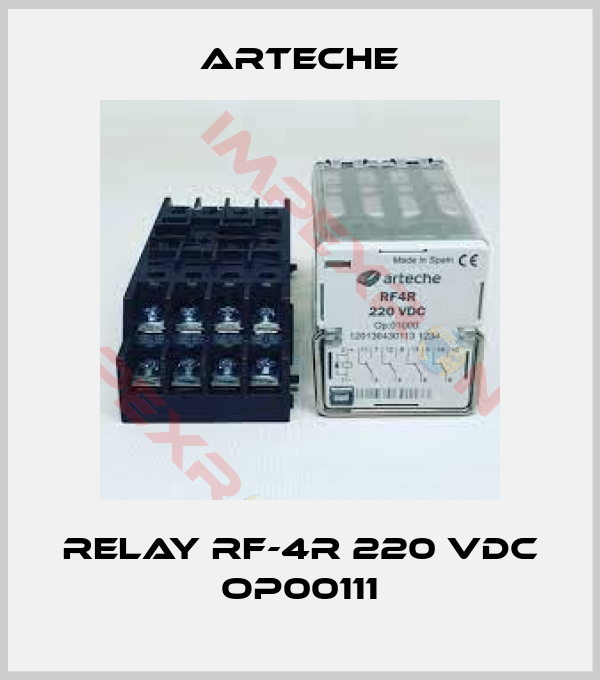 Arteche-RELAY RF-4R 220 VDC OP00111