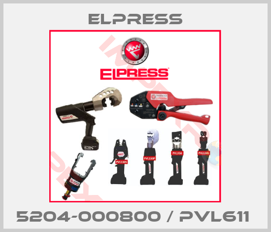 Elpress-5204-000800 / PVL611 