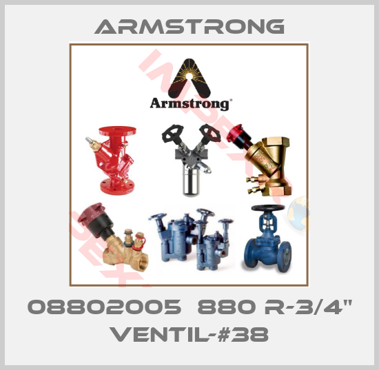 Armstrong-08802005  880 R-3/4" VENTIL-#38