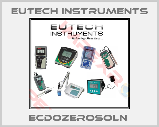 Eutech Instruments-ECDOZEROSOLN 