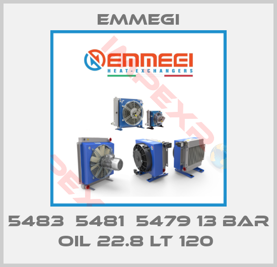 Emmegi-5483  5481  5479 13 BAR OIL 22.8 LT 120 